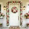 Spring Floral Garlands – Artificial Rose & Dahlia Flower Garland, Silk Floral Vine for Wedding, Mantle, Party, Table Centerpiece, Indoor & Outdoor Decor